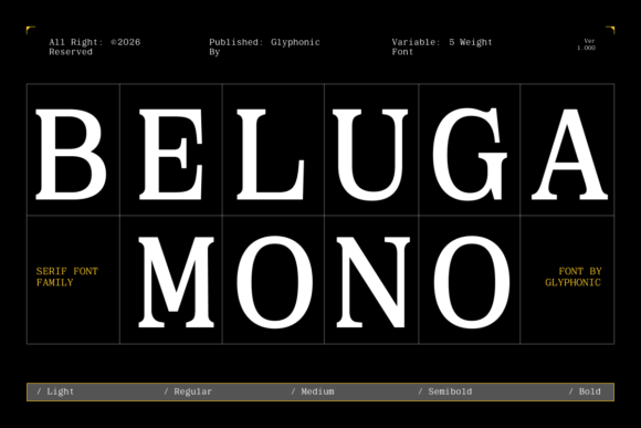 Beluga Mono: A Font That Elevates Brand Identity