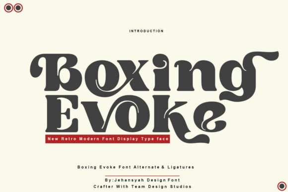 Boxing Evoke: A Serif Font That Elevates Web Design