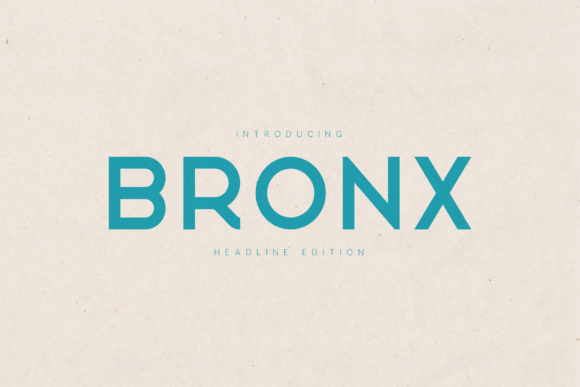Bronx Headline: A Bold Sans Serif Font for Modern Campaigns