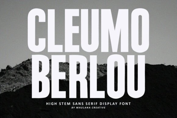 Cleumo Berlou: A Vertical Statement for Brand Identity