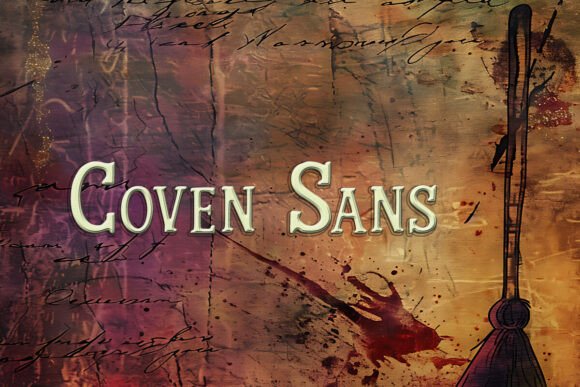 Coven Sans: A Modern Mystical Typeface for Editorial Design