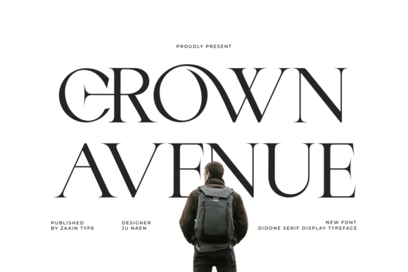 Crown Avenue Serif Font for Modern Branding