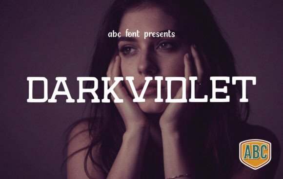Darkviolet: A Modern Slab Serif for Polished Branding