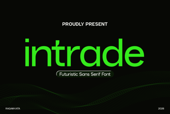 Designing with Intrade: A Modern Font for Brand Identity