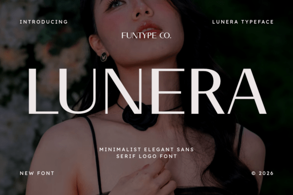 Discover Lunera: A Modern Sans Serif for Branding Projects