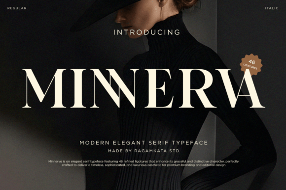 Discover the Elegance of Minnerva in Branding Projects