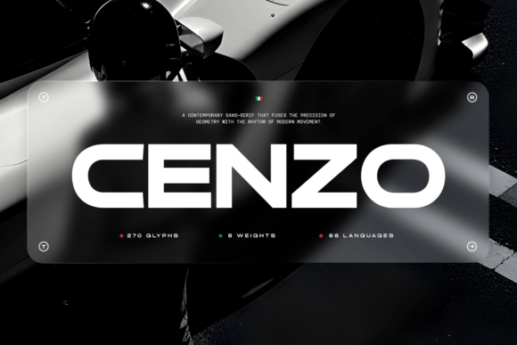 Discovering Cenzo: A Modernist Font for Branding Projects