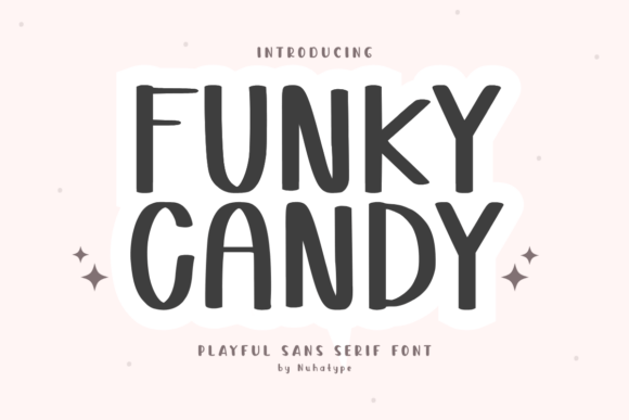 Funky Candy: A Bold Typeface for Eye-Catching Campaigns