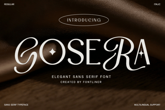 Gosera: A Modern Serif Font for Branding Success