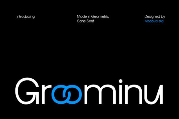 Groominu: A Modern Sans Serif Font for Web Projects