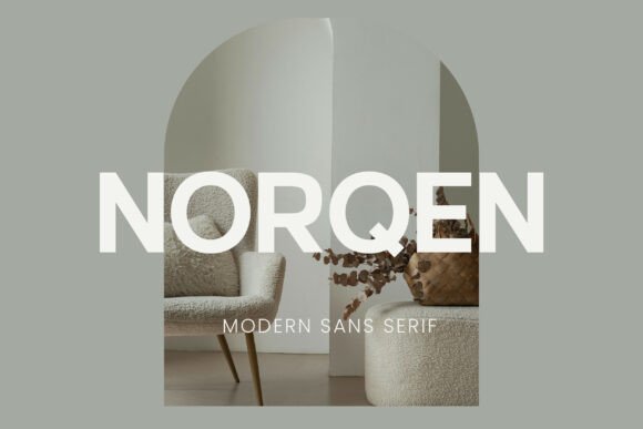 Norqen: A Modern Sans Serif Font for Branding Projects