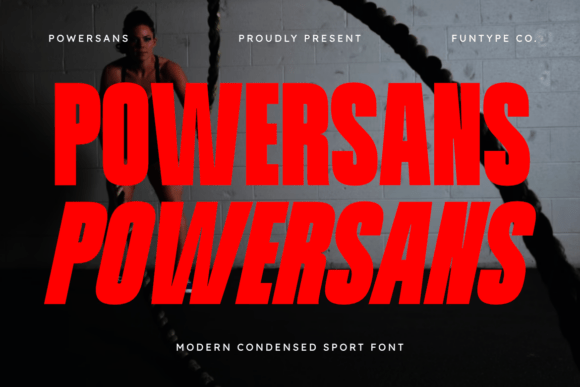 Powersans: A Bold Typeface for Handmade Creations