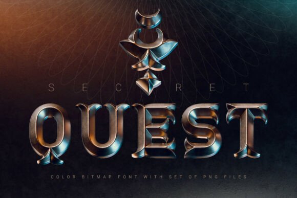 Secret Quest: A Bold Font for Fantasy-Inspired Web Design