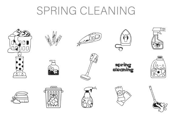Spring Cleaning Dingbats for a Fresh Web Design