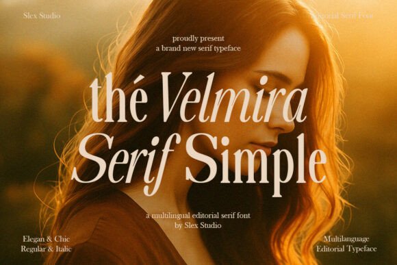 The Velmira Serif Simple for Web Design
